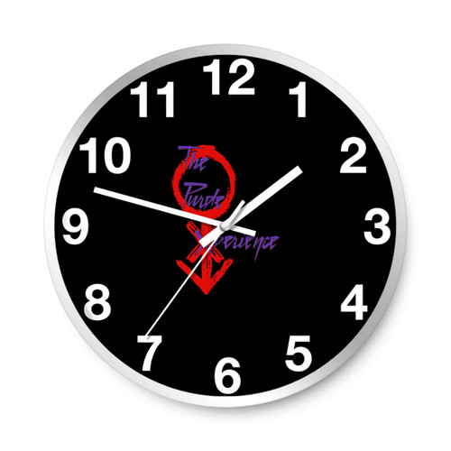 The Purple Xperience Logo Wall Clocks