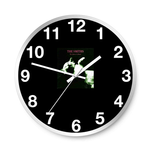 The Smiths The Queen Is Dead Parody Cat Mashup Wall Clocks