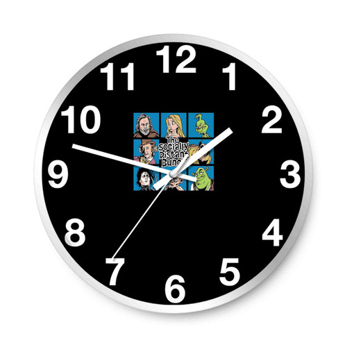 The Social Distance Bunch Wall Clocks