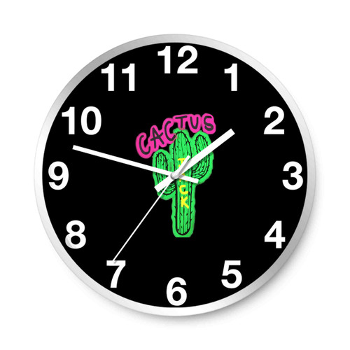 Travis Scott Cactus Jack Airbrushed Astroworld Wall Clocks