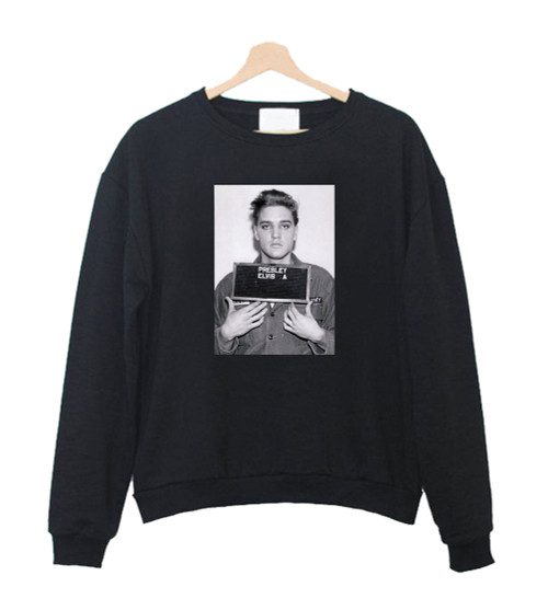 Elvis Presley Mugshot Sweatshirt Sweater