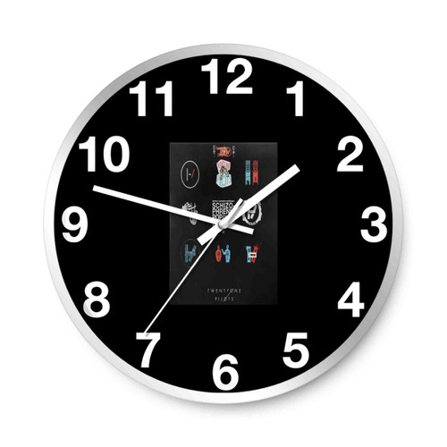 Twenty One Pilots Blurryface 3 Wall Clocks