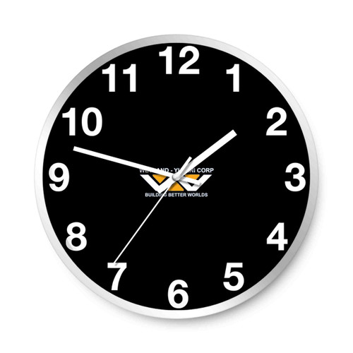 Weyland Yutani Corp Logo Wall Clocks
