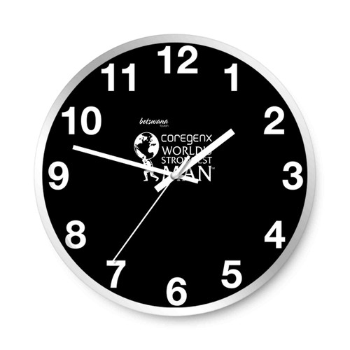 Worlds Strongest Man 2017 Competitor Wall Clocks