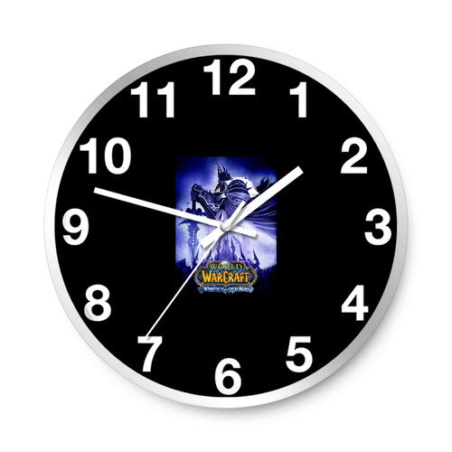 Wrath Of The Lich King Wall Clocks