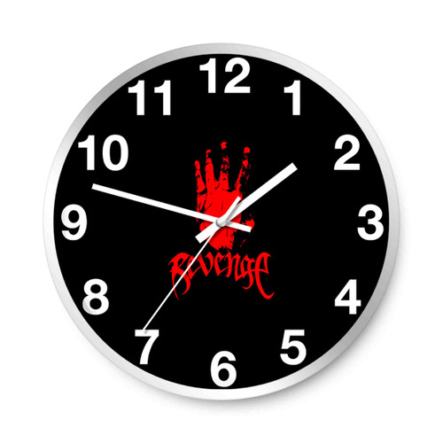 Xxxtentacion Revenge Kill Logo Wall Clocks