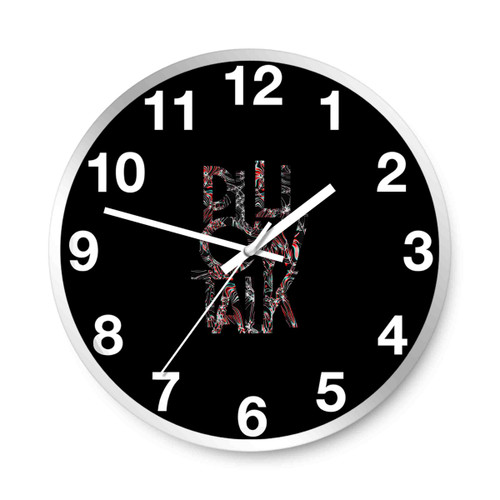 Zayn Pillowtalk Fan Art Title Wall Clocks