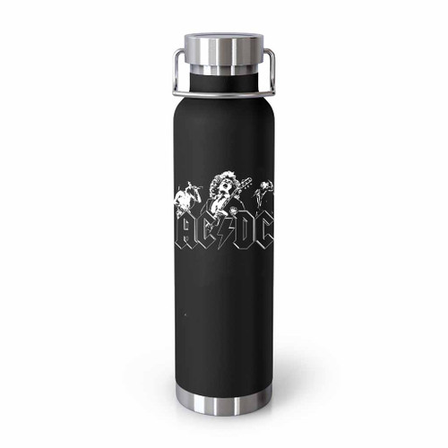 Acdc Black And White Tumblr Bottle