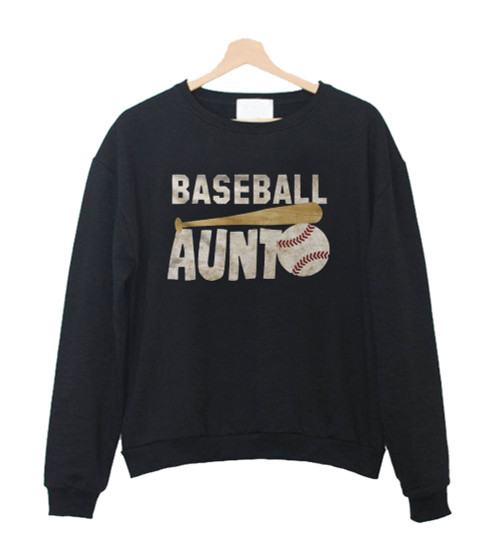 Baseball Aunt Sweatshirt Sweater