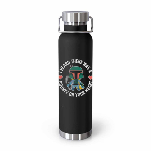 Boba Fett Bounty Heart Valentine Tumblr Bottle