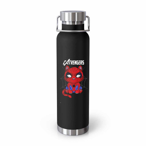 Cat Spiderman Avengers Tumblr Bottle