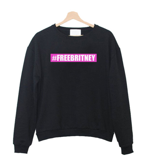 Pink Freebritney Sweatshirt Sweater