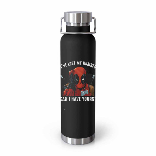 Marvel Deadpool I have Lost My Number Tumblr Bottle