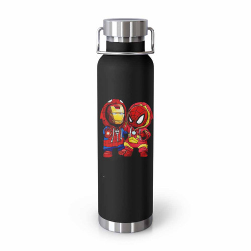 Marvel Spider man And Iron Man Tumblr Bottle