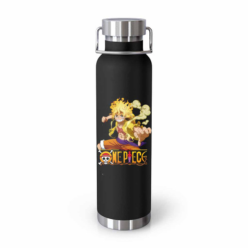 One Piece - Luffy with crew water bottle