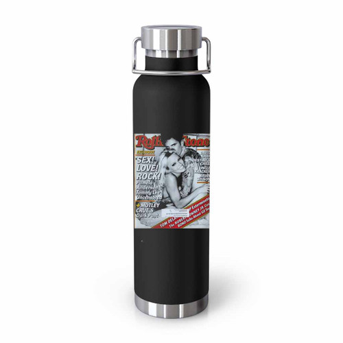 Pam And Tommy Lee Pamela Anderson Rolling Stones Cover Disney Series Photo Tumblr Bottle
