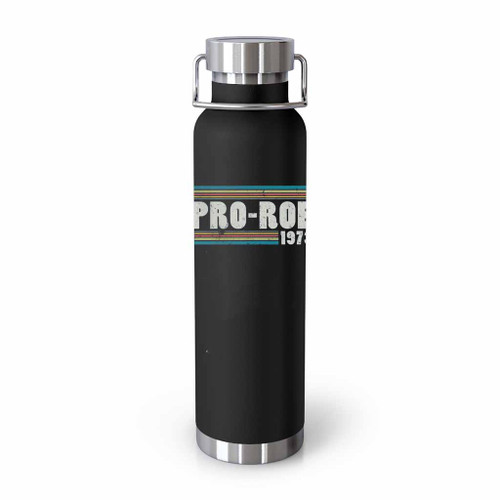 Pro Roe Est 1973 Retro Logo Art Tumblr Bottle