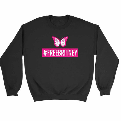 Free Britney Spears Movement Butterfly Sweatshirt Sweater