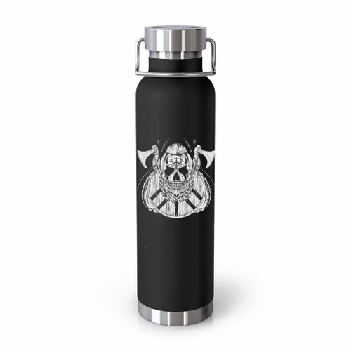Skeleton Viking Skull Tumblr Bottle