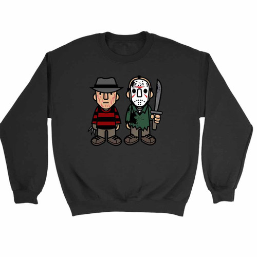 Frenemies Freddy Krueger And Jason Sweatshirt Sweater