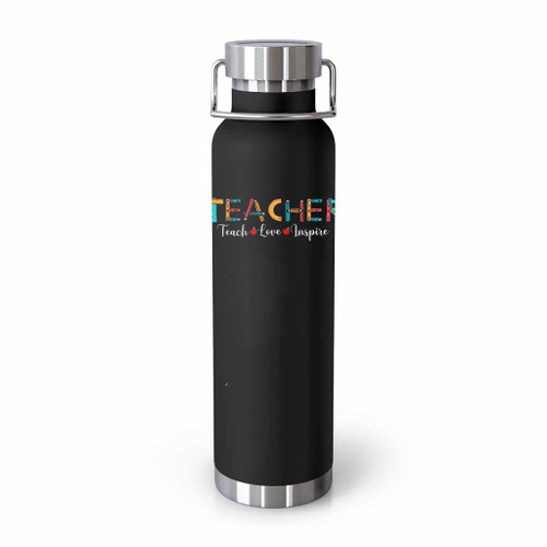 Teach Love Inspire Teacher Logo Tumblr Bottle