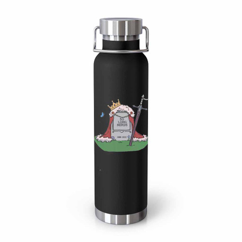 Technoblade Never Dies Logo Art Tumblr Bottle