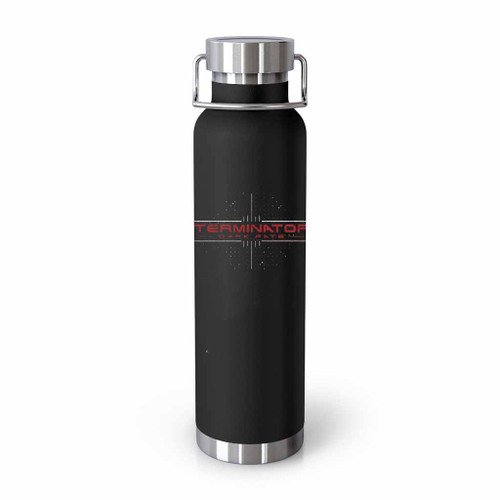 Terminator Dark Fate Red Logo Tumblr Bottle