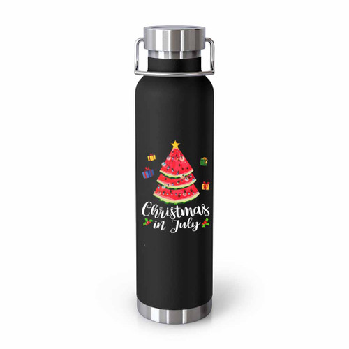 Watermelon Christmas Tree Christmas In July Summer Vacation Tumblr Bottle