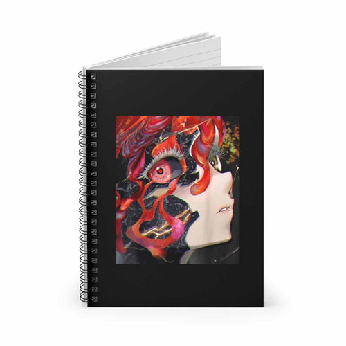 Anime Horror Girl Spiral Notebook