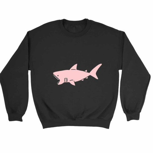 Pink Shark Sweatshirt Sweater Pink Shark Sweatshirt Sweater