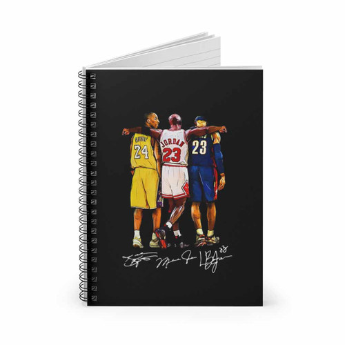 Basketball Legends Spiral Notebook