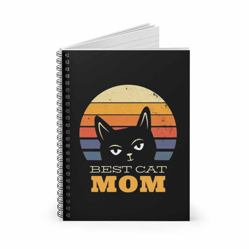 Best Cat Mom Spiral Notebook