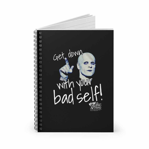 Bill And Ted Get Down With Your Bad Self Spiral Notebook