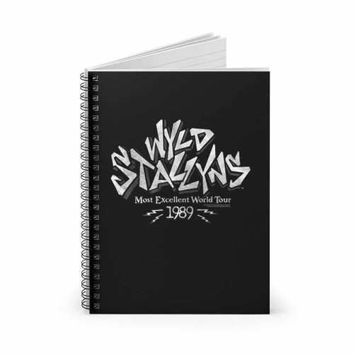 Bill And Ted Wyld Stallyns Most Excellent World Tour Spiral Notebook