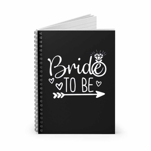 Bride To Be Logo Spiral Notebook