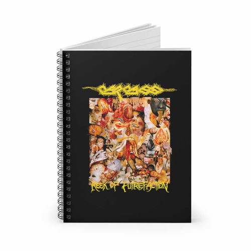 Carcass Reek Of Putrefaction Grindcore Spiral Notebook