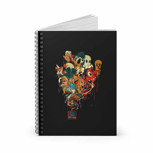 Cartoons Combo Art Spiral Notebook