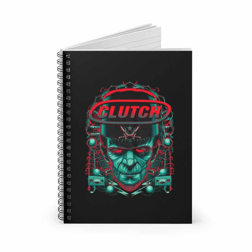 Clutch Frankenstein Spiral Notebook