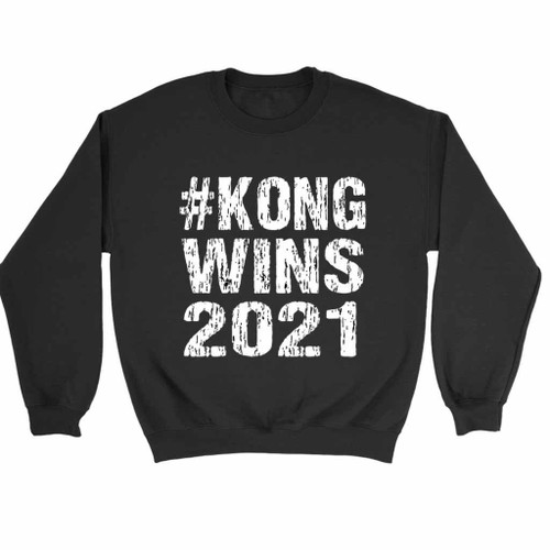Godzilla Vs Kong 2021 Wins Love Sweatshirt Sweater