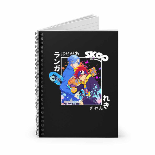 Cute Langa Hasegawa And Reki Kyan Sk8 The Infinity Spiral Notebook