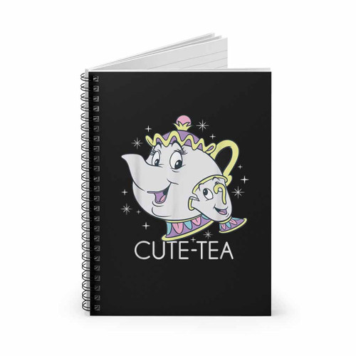 Disney Beauty And The Beast Mrs2 Mrs Potts And Chip Spiral Notebook