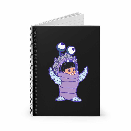 Disney Monsters Inc Boo Funny Spiral Notebook