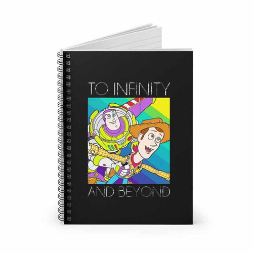 Disney Toy Story 4 Buzz And Woody Spiral Notebook
