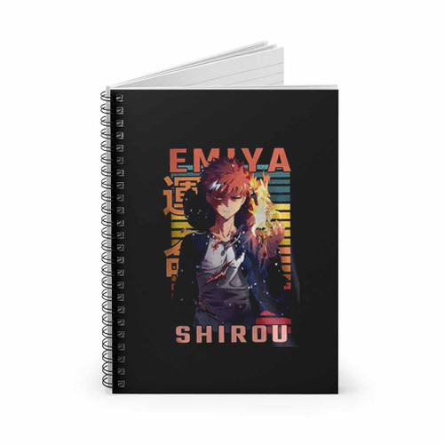 Fate Stay Night Archer Anime Art Spiral Notebook