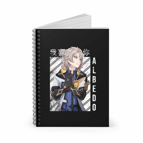 Genshin Impact Albedo Spiral Notebook