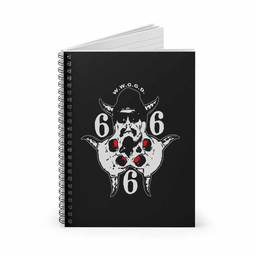 Gg Allin What Would Gg Do Spiral Notebook