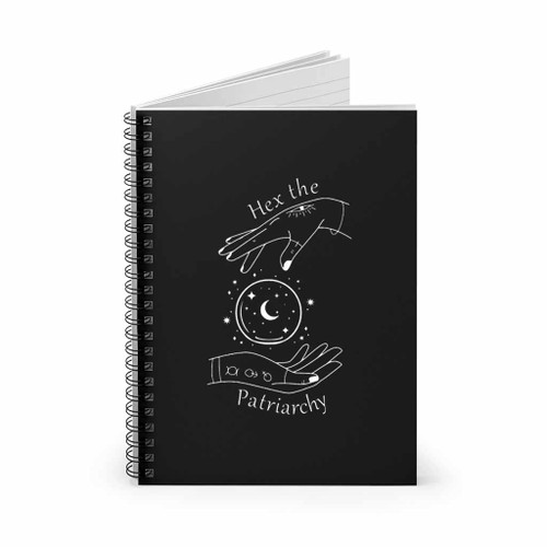 Hex The Patriarchy Spiral Notebook