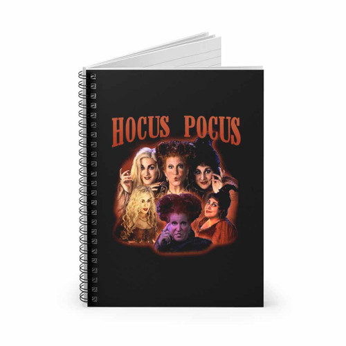Hocus Pocus Logo Art Spiral Notebook