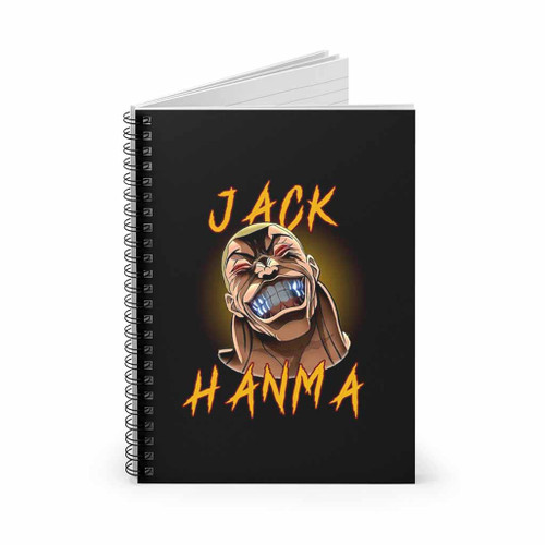 Jack Hanma Evil Smile Baki Hanma Baki The Grappler Spiral Notebook