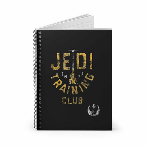 Jedi Training Club Logo Graphic Spiral Notebook